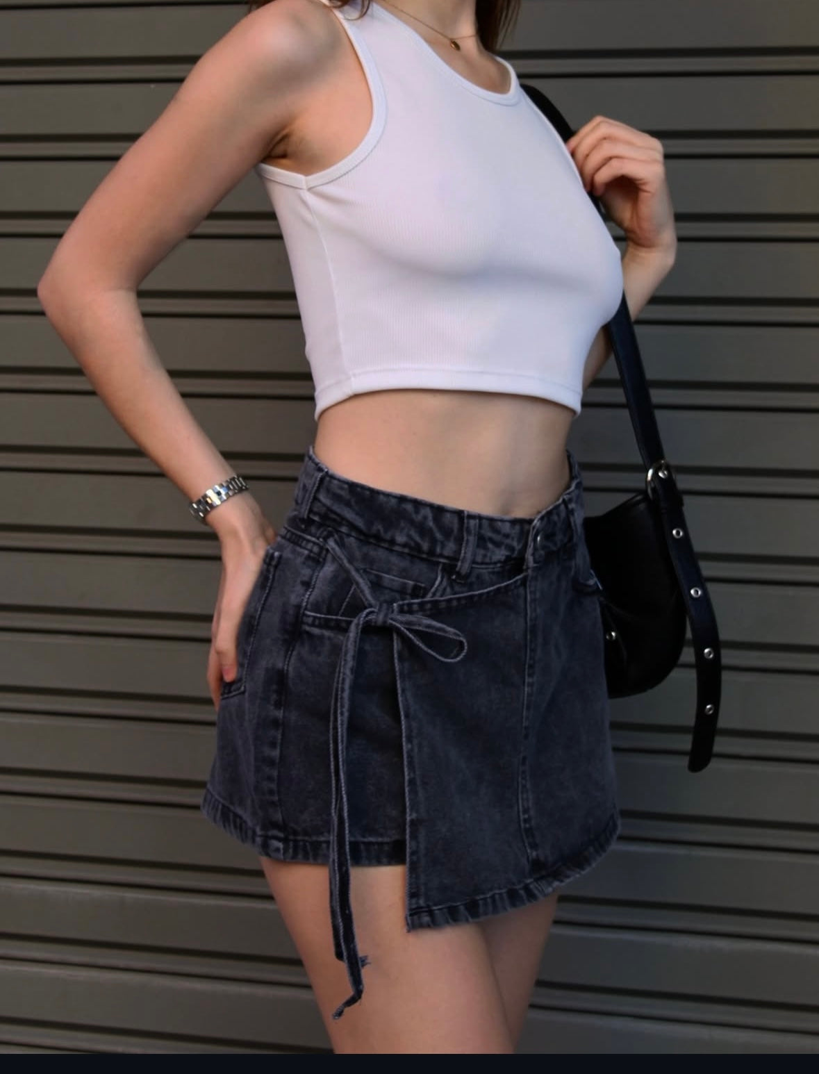 Mini short Mali negra