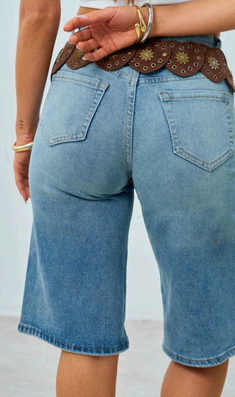 BERMUDA JEANS LYCRA